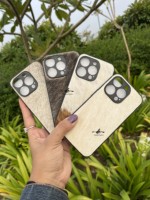 Nouveauté : Étui de téléphone en cuir de vache véritable, élégant, pour iPhone 15 Pro, style vintage, cuir pleine fleur, protection de luxe