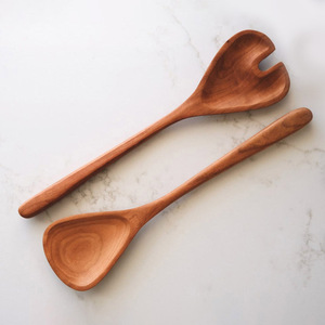 Great quality wood <b>salad</b> serving spoons kitchen gadgets <b>wooden</b> <b>server</b> for pasta <b>salads</b> noodles - Product Image 1
