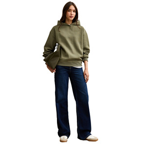 Sudadera con Capucha Extra Grande para Mujer, con Logotipo Personalizado, Transpirable, de Manga Larga, para Invierno, Estilo Urbano - Product Image 1