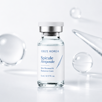 OBZE KOREA Ampoule Spicule 5ml x 5 flacons Soin Rénovateur Éclat Hydratant Illuminateur Sérum Visage