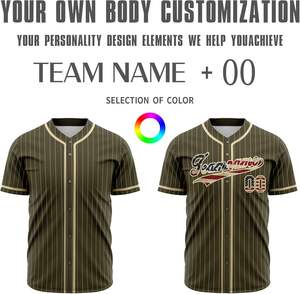 Maillots de baseball USA personnalisés maillot de baseball en maille respirante avec bouton uniforme de chemise athlétique légère en maille de polyester - Product Image 3