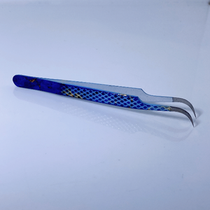 Pinzas para extensión de pestañas, pinzas rosas de corazón, accesorios con logotipo personalizado, herramienta, pinzas para pestañas, caja de acero con acabado inoxidable - Product Image 2