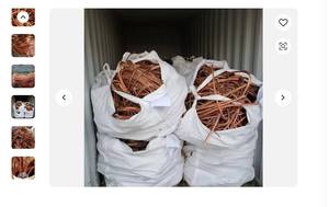 Alambre de chatarra de cobre Pureza 99.9% 1 Grado AA Calidad de chatarra de alambre de cobre - Product Image 3