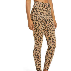 Leggings de Yoga Transpirables de Cintura Alta para Mujer 2024, Estilo Moderno, Venta al Por Mayor, Tejido de Punto de Spandex/Poliéster de 180g, BANO INDUSTRY - Product Image 4