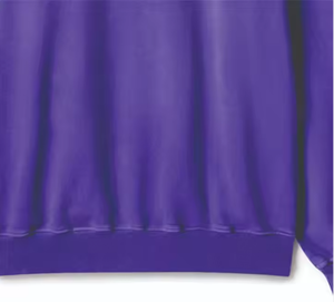 Haute qualité unisexe coupe régulière respirant 370g doublé sweat coton polaire tissu Logo personnalisé impression solide col rond hommes hiver - Product Image 4