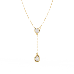 Collier pendentif en or 18 carats avec diamant de laboratoire, magnifique charme pour filles, luxe et style haut de gamme - Product Image 4