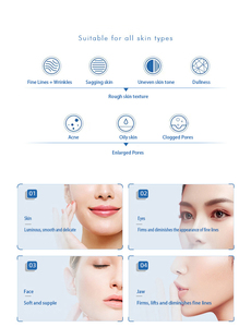 เครื่องมือดูแลผิวหน้าแบบหลายหัวสำหรับทำความสะอาดรูขุมขนอย่างล้ำลึก บำรุงผิวด้วยสารอาหาร ลดรอยแผลเป็น และกระชับผิว - Product Image 4