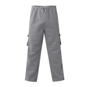 Pantalons de survêtement amples pour hommes sur mesure en gros, jambe droite, taille mi-haute, cordon de serrage, broderie, jogging décontracté, pantalon de haute qualité, pas cher - Product Image 5