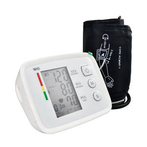 Huantan - Tensiômetro eletrônico para braço superior médico, tensor digital para pressão arterial, esfigmomanômetro, monitor de aparelhos - Product Image 1