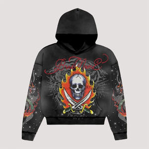 Sweat à capuche Tie Dye surdimensionné personnalisé de la meilleure qualité pour hommes poids lourd 100% coton brodé bouffant impression à capuche - Product Image 2