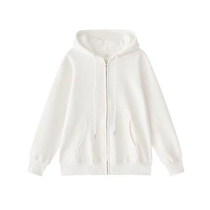 Fermeture éclair haute qualité coton goutte épaule grande taille Streetwear sweats à capuche vêtements solides à capuche avec thermique Logo personnalisé homme sweats à capuche - Product Image 1