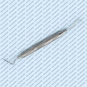 Sonde d'exploration dentaire manuelle professionnelle 23/CP11 Diagnostic endodontique à poignée ergonomique réutilisable en acier inoxydable codé par couleur - Product Image 4