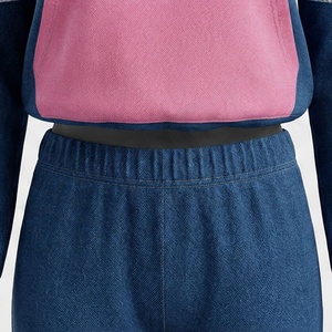 Conjunto Deportivo de Dos Piezas para Mujer, Chaqueta y Pantalones Deportivos, Mezcla de Algodón Cómoda, Informal, para Uso Diario, Club, Fiesta, Gimnasio - Product Image 5