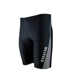 Shorts de sport mi-longs en toile pour hommes, dernière conception, logo personnalisé, respirant, avec cordon de serrage, motif uni, style sportif, OEM/ODM - Product Image 5