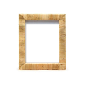 Serene Earth Luxe, exquisita serie de marcos de madera maciza y ratán tejida a mano para interiores elegantes y atractivo estético atemporal - Product Image 5