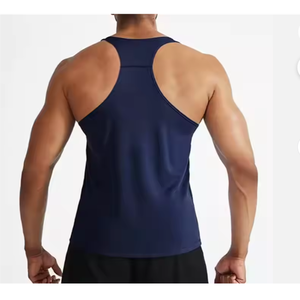 Haute qualité hommes Gym entraînement débardeur personnalisé imprimé 100% coton respirant sans manches Streetwear pour Fitness ajustement parfait - Product Image 4