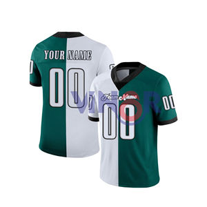 Maillot de football américain pour hommes à manches courtes, 100 % polyester, séchage rapide, haute qualité, fabrication pakistanaise, dernier design 2026, vente en gros - Product Image 1