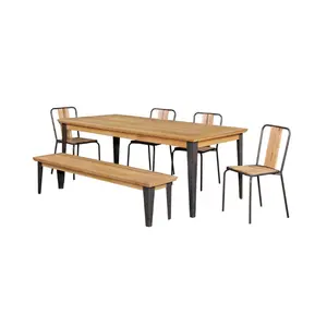 VIKING High Grade Dining Tables Set Furniture Table Chair Luxury Modern Home Furniture new design Vietnam Manufacturer