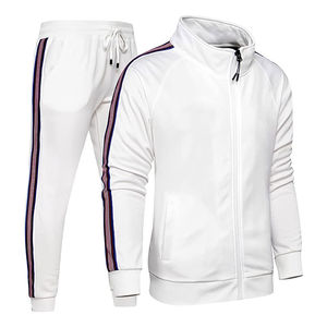 Conjunto de Ropa Deportiva de Invierno para Hombre, Estilo Urbano, Uso Diario, Fácil Movimiento, Ropa Casual, Tacto Suave, Moderno, Color Sólido - Product Image 1