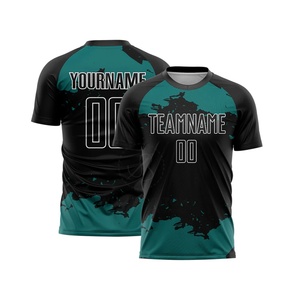 เสื้อฟุตบอลคุณภาพสูงแบบสั่งทำพิเศษ ขายส่งเสื้อฟุตบอลเปล่าสำหรับทีม พร้อมบริการพิมพ์ลายและออกแบบตามสั่ง (OEM) - Product Image 2