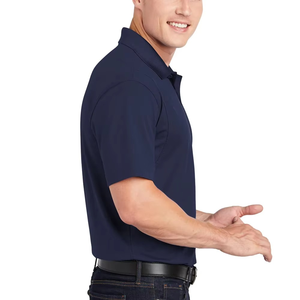 Camiseta Polo de alta calidad para hombre, logotipo personalizado, cuello para hombre, sudadera que absorbe la humedad, polos, polos para hombre - Product Image 6