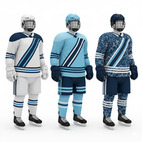 Kit de Hockey sur Glace Personnalisé 2026 |   Maillot et chaussettes d'équipe par sublimation |   100% polyester, séchage rapide |   Fabricant OEM en gros