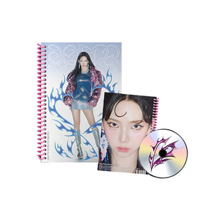 Aespa K-Pop Stickers 1er álbum Armageddon [Superbeing Ver.] Postales lenticulares con póster doblado, publicaciones electrónicas, para la postal, de la venta al por mayor - Product Image 1