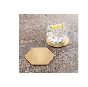 Posavasos de cobre Natural para el hogar, posavasos redondo personalizado para bebidas - Product Image 5
