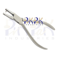 1.5mm acier inoxydable broche poinçon pince 140mm ressort plaine poignée poignées fabrication de bijoux trou poinçon outil métal circlip coupe OEM