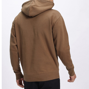 เสื้อฮู้ดสวมหัวของผู้ชายผ้าโพลีเอสเตอร์/ ผ้าฝ้ายขนแกะ350gsm หนาโอเวอร์ไซส์ทรงหลวมมีฮู้ดกำหนดเองสำหรับฤดูหนาว - Product Image 5