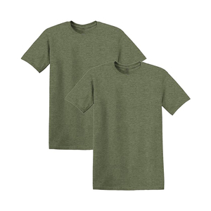 100% coton personnalisé poids lourd vêtements de sport à manches courtes respirant musculation T-Shirt impression à chaud écran conception solide - Product Image 1