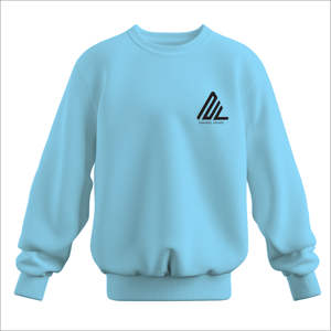 Vêtements décontractés pour manches régulières 100% coton noir sweat ras du cou épais à manches longues vente en gros haut tenue décontracté Jogging - Product Image 5