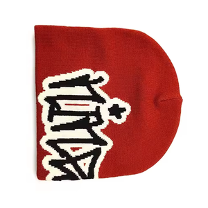 Gorro sin Visera de Diseño Jacquard Personalizado de Primera Calidad, 100% Acrílico, Estilo Y2K, Transpirable, Impermeable, Unisex, Ajustable, para Playa - Product Image 2