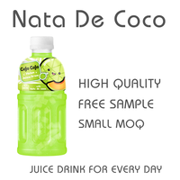 Bouteille de jus de melon de 320 ml (10,2 fl oz) avec gelée de noix de coco Nata de Coco - Fabricant - Marque privée OEM