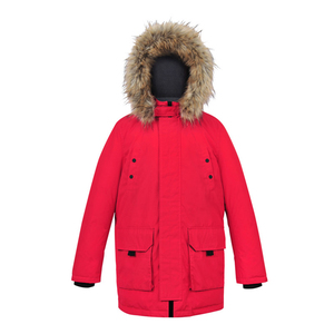 Chaqueta Acolchada con Logotipo Personalizado de Alta Calidad al por Mayor para Mujer, Talla Grande, Nailon y Piel, Transpirable, Impermeable, Chaqueta de Invierno para Exteriores - Product Image 4
