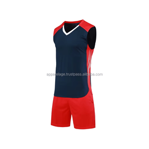 2024 dernière sublimation personnalisée Polyester volley-ball maillot équipe Club conception Logo sans manches gilet fille volley-ball uniforme - Product Image 3