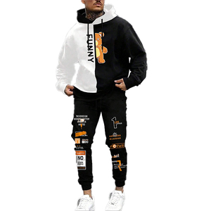 Oferta Caliente: Conjuntos Deportivos Personalizados de Felpa Técnica, Chándales Unisex, Conjuntos de Sudadera con Capucha para Hombre, Ropa Deportiva Esencial - Product Image 1