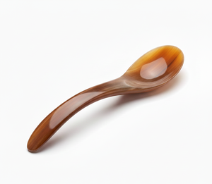 Cuchara de Cuerno de Búfalo Tallada de Primera Calidad, Ecológica y Sencilla, Cuchara de Cocina Natural para Cocinar, Servir y Comer - Product Image 3
