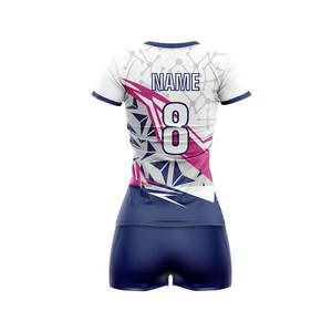 ชุดเสื้อเจอร์ซีย์สำหรับผู้หญิงชุดเสื้อเล่นคริกเก็ตเข้ารูปชุดวอลเลย์บอลสำหรับมืออาชีพงานตามสั่งแบบ2025 - Product Image 2