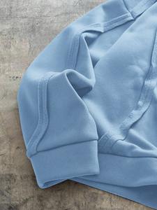 Sudadera con capucha y cremallera unisex, chaqueta de lana de mezcla de algodón suave, ropa deportiva ligera y cómoda para correr en el gimnasio o uso diario informal - Product Image 4