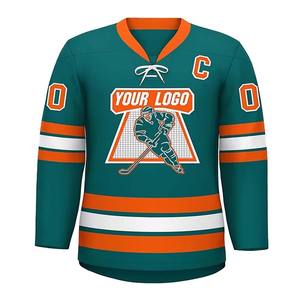 Maillots de hockey d'équipe Maillot de hockey sur glace sublimé Fabricant Vêtements de sport en polyester personnalisés pour hommes - Product Image 3