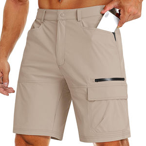 Pantalones cortos de malla deportivos transpirables para gimnasio personalizados, ropa de calle informal, pantalones cortos de entrenamiento ajustados de verano de secado rápido para hombre - Product Image 1