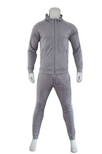 Custom Jogging Jacket Chándal 2 piezas Set Streetwear raya Chándal para hombres - Product Image 1