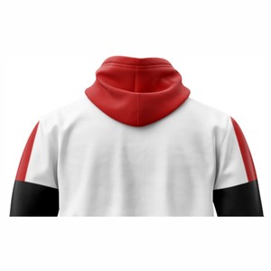 Sudadera con capucha y cremallera personalizable al por mayor con estampado digital, tejido polar, diseño de moda invernal único - Económico al por mayor - Product Image 5