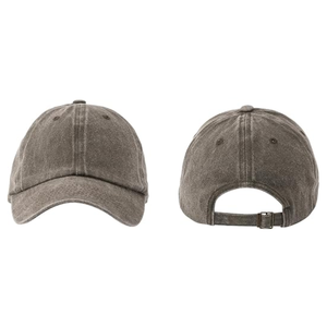 Unisex Vintage Fashion Adjustable Twill Cotton 6-Panel Baseball <b>Cap</b> Custom Bleached Plain Unstructured Washed for Camping <b>Hiking</b> - Product Image 3