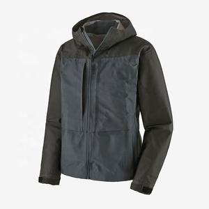 Chaqueta de Senderismo Personalizada para Hombre, Chaqueta Impermeable, Cortavientos Transpirable, Chaqueta de Exterior de Tejido Softshell con Capucha, Sellado Térmico Completo - Product Image 2