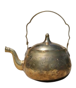 Hervidor de té con acabado brillante, mesa de diseño clásico, tetera decorativa, hogar, cocina, café y té, utensilios para servir olla - Product Image 6