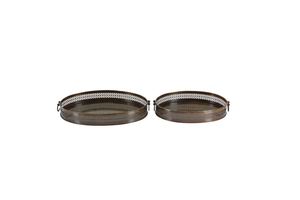 Nouveau plateau traditionnel décoratif en métal marron de haute qualité pour la maison, l'hôtel, le Restaurant, le Bar, ustensiles de cuisine, décoration de table, offre spéciale 2023 - Product Image 2