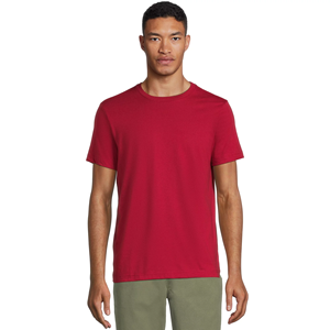 เสื้อยืดระบายอากาศสำหรับผู้ชายเสื้อยืดคอกลมแขนสั้นผ้าคอตตอน100% มีแขนสั้น3แพ็ก - Product Image 2