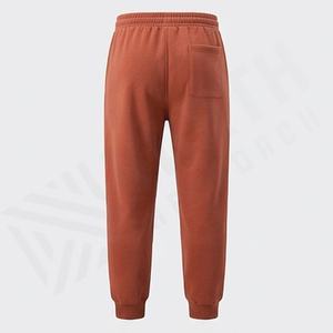 Pantalons de survêtement respirants pour hommes, logo personnalisé, fabrication directe, coupe ajustée, séchage rapide, tissu foncé, en vrac - Product Image 2
